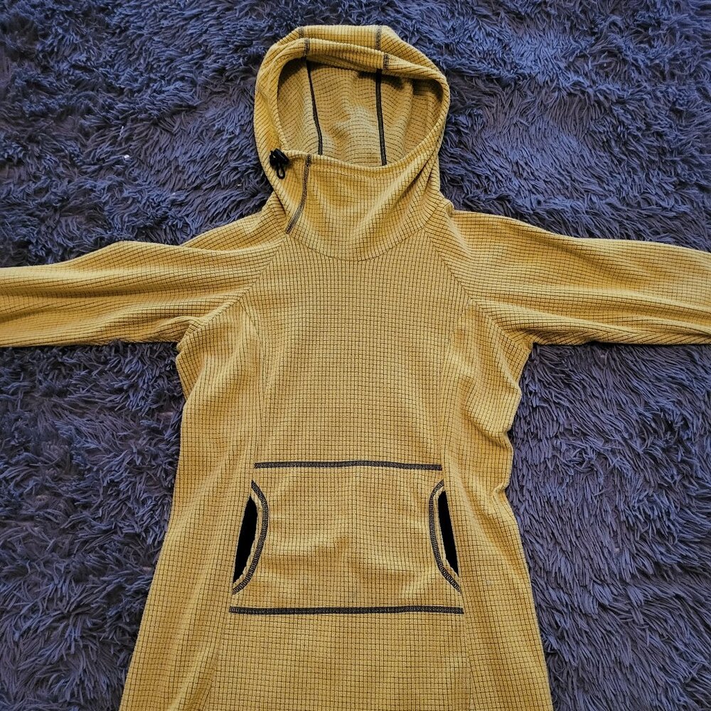 Melanzana Microgrid Hoodie Dress